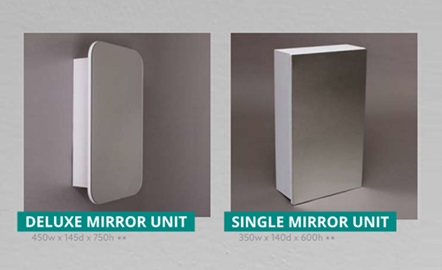 Hammonds Mirror Cabinets and LED